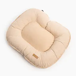 Pontoon sofa for dogs and cats - pattern: Dog on the beach, Size: S
