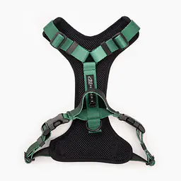 Szelki bezuciskowe dla psa lub kota "Under my ombrella" ZIELEŃ - Master