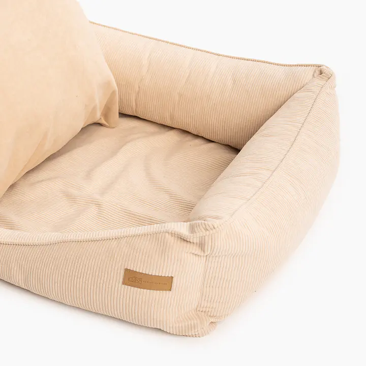 Kanapa sztruksowa "Pies on the beach" - Master