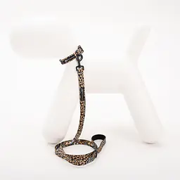 Dog or cat collar "Respect the wildness" LEOPARD PATTERN ON THE TOP - Master