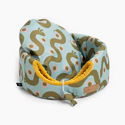 2-in-1 House and sofa for your dog or cat - pattern: Sausage dog, Size: S
