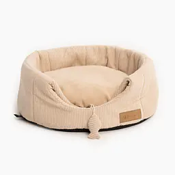 2-in-1 House and sofa for your dog or cat - pattern: Dog on the beach, Size: S