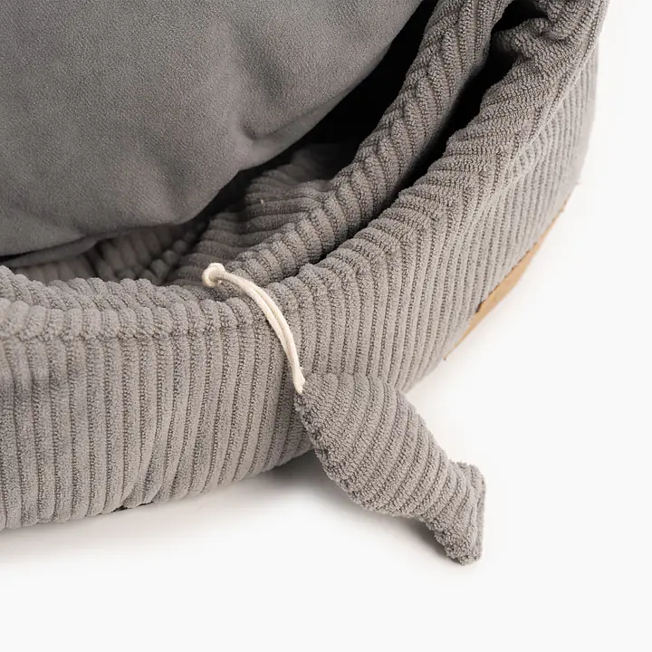 COPY OF 2-in-1 House and sofa for your dog or cat - pattern: Made in grey, Size: S