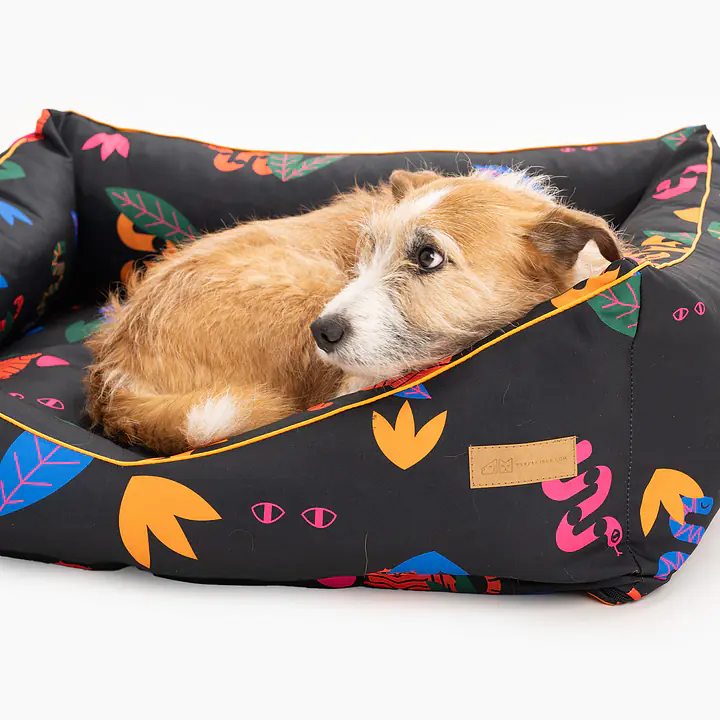 Sofa for dogs or cats - pattern: Eye of the tiger, Size: L