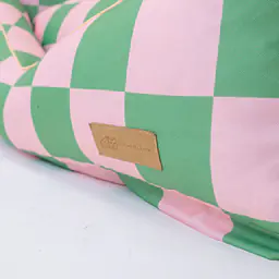 COPY OF Sofa for dogs or cats - pattern: World behind the bars, Size: XS