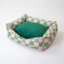 COPY OF Sofa for dogs or cats - pattern: World behind the bars, Size: XS