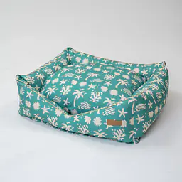 Sofa for dogs or cats - pattern: Beach please, Size: M