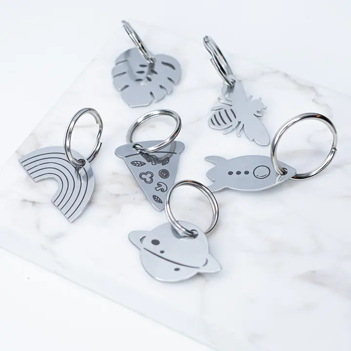 Adresówka dla psa "Monstera" ANIMALKINGDOM stal szlachetna - Master