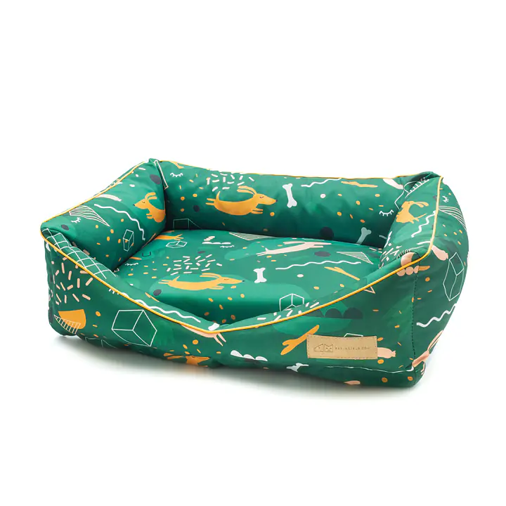 Ortopedic sofa for dogs or cats - pattern: Sleepy dogs, Size: L