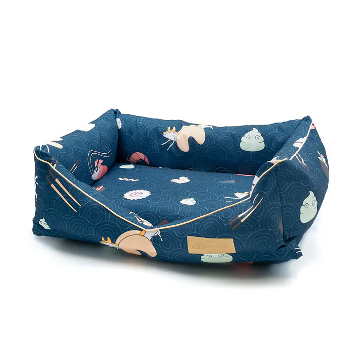 Ortopedic sofa for dogs or cats - pattern: Doggomaki, Size: L