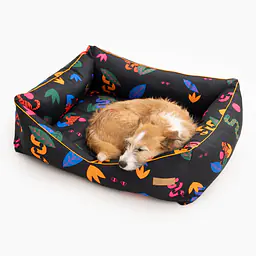 Ortopedic sofa for dogs or cats - pattern: Eye of the tiger, Size: M
