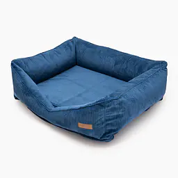 Ortopedic sofa for dogs or cats - pattern: Scooby Blue, Size: XS