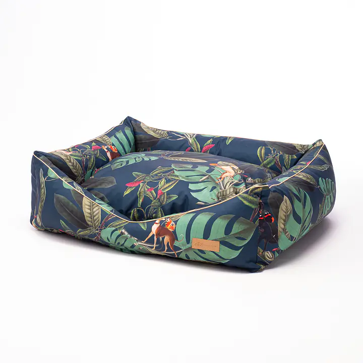 Sofa for dogs or cats - pattern: Doggolage, Size: L