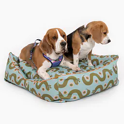 Sofa for dogs or cats - pattern: Sausage dog, Size: L