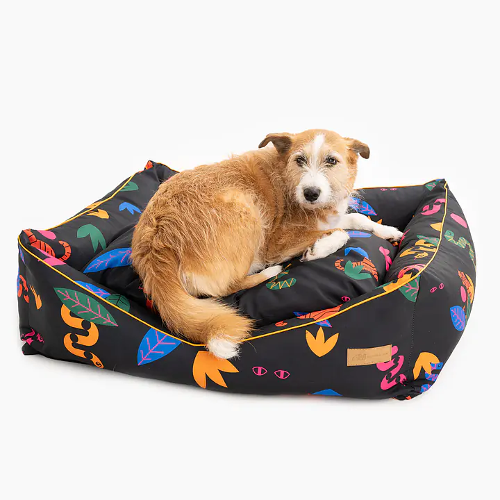 Sofa for dogs or cats - pattern: Eye of the tiger, Size: S