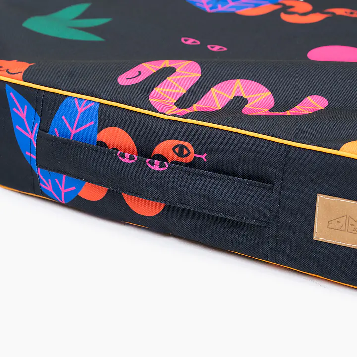 Zapasowy pokrowiec na materac - Wzór: Eye of the tiger, Rozmiar: S