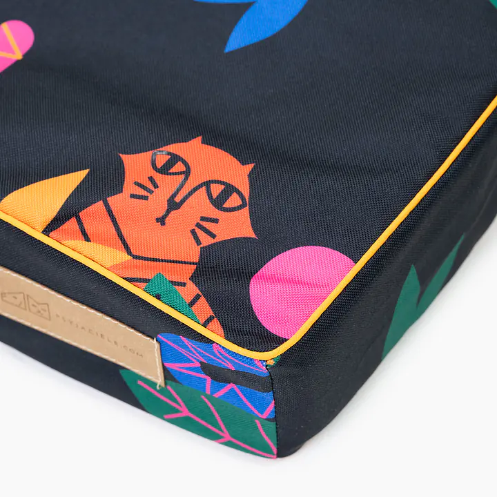 Zapasowy pokrowiec na materac - Wzór: Eye of the tiger, Rozmiar: S