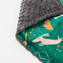 Double sided mat for dog or cat - pattern: Sleepy dogs, Size: S