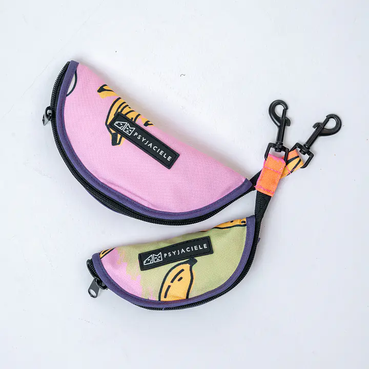 Foldable travel bowl  - pattern: We went bananas, Size: S