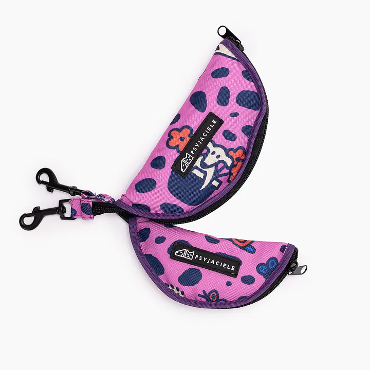 Foldable travel bowl  - pattern: Doggy style, Size: S