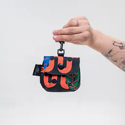Mini mini saszetka na smaczki na przysmaki do treningu - Wzór: Eye of the tiger
