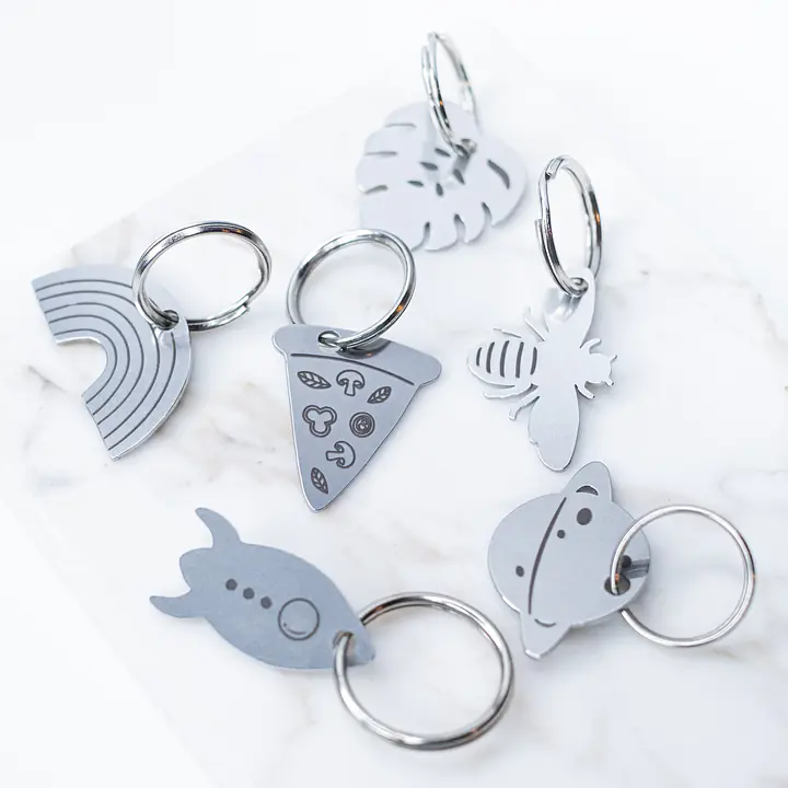 Adresówka dla psa "Pszczoła" ANIMALKINGDOM stal szlachetna - Master