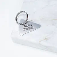 Adresówka dla psa "Pizza" ANIMALKINGDOM stal szlachetna - Master