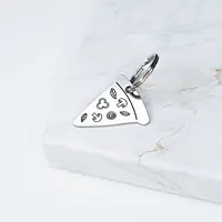 Adresówka dla psa "Pizza" ANIMALKINGDOM stal szlachetna - Master