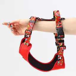 Dog or cat pressure free harness "Woof for the better world"  - Master