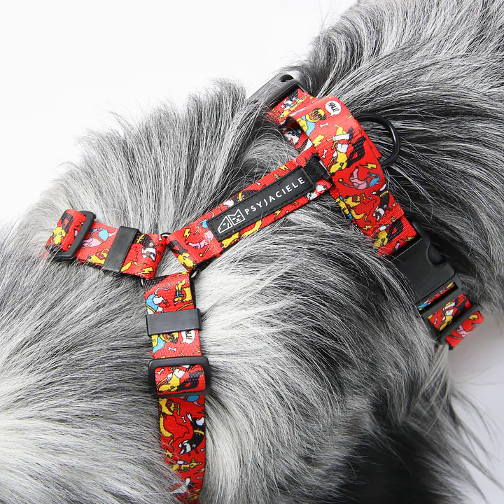 Dog or cat pressure free harness "Woof for the better world"  - Master