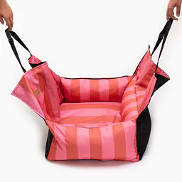 Fotelik samochodowy na przednią lub tylną kanapę - Wzór: Najlepsze ze śmietaną