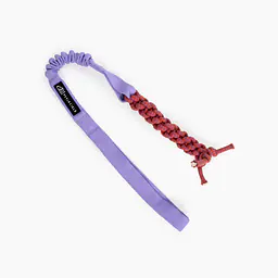 Rope toy with shock absorber - Colour: Lilac
