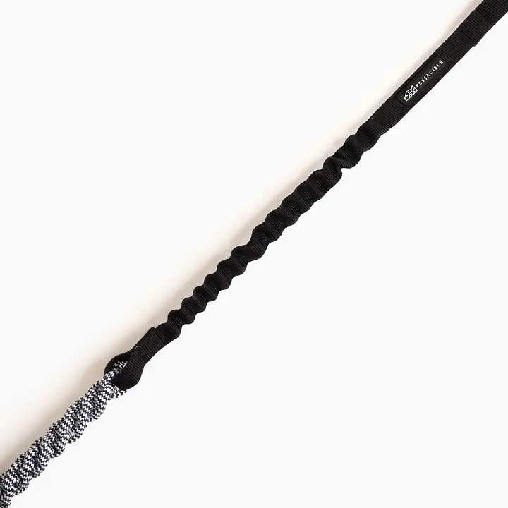 Rope toy with shock absorber - Colour: Black