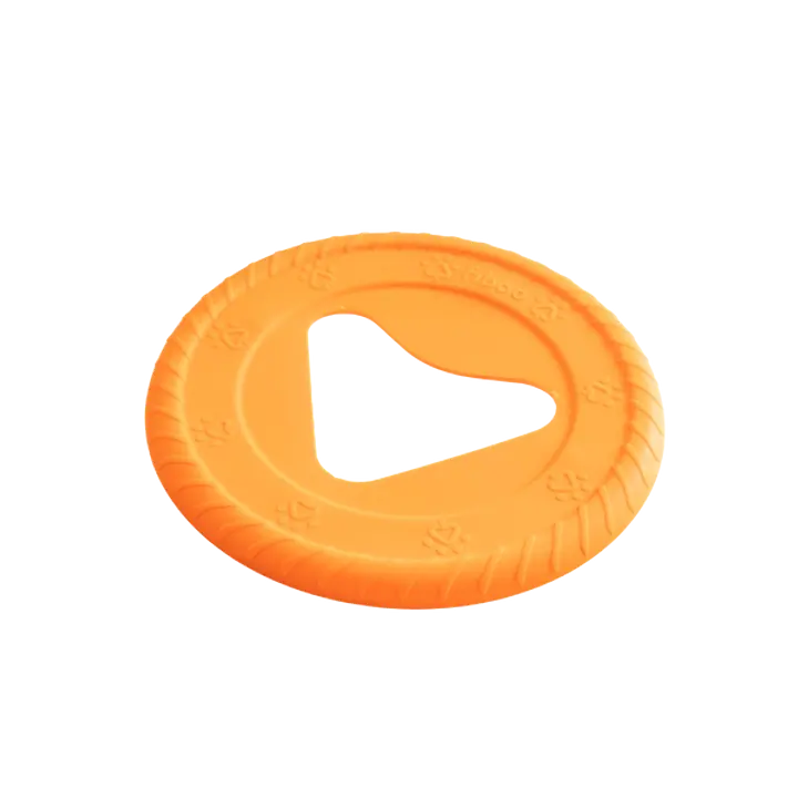 Frisbee z ekotworzywa - dysk do aportowania - Rozmiar: M, Kolor: Pomarańczowy