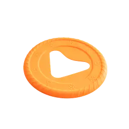Frisbee z ekotworzywa - dysk do aportowania - Rozmiar: M, Kolor: Pomarańczowy