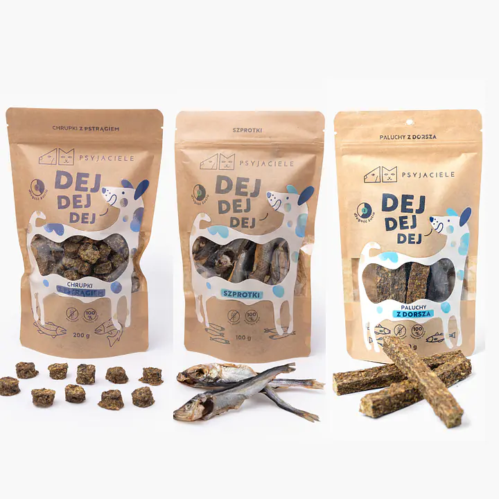 Zestaw przysmaków z ryby Dej Dej Dej - Master