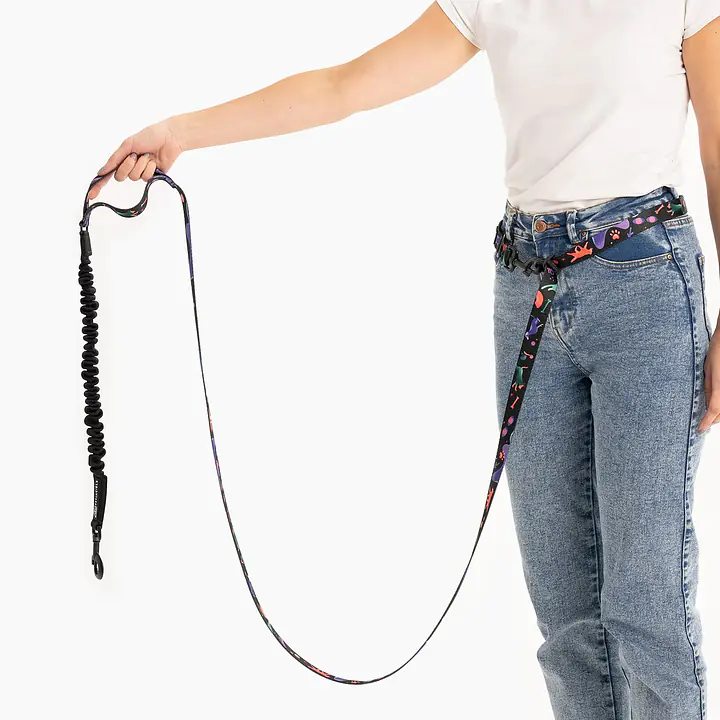 Smycz hands free 25mm dla średnich i dużych psów - Master