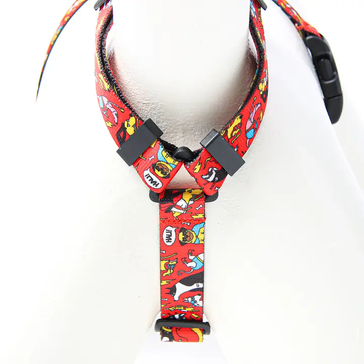 Dog or cat guard harness "Woof for the better world"  - Master