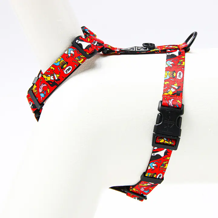 Dog or cat guard harness "Woof for the better world"  - Master