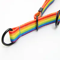 Obroża półzaciskowa dla psa lub kota "Miłość, równość, gryzaki" - Master