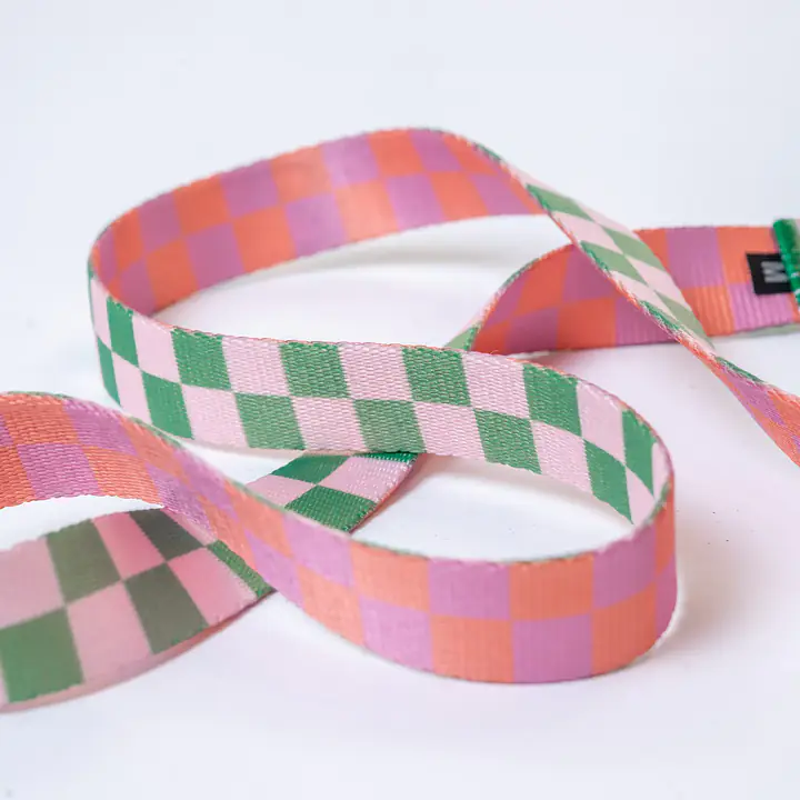 Pressures-free guard harness in size for bulldogs   - Pattern: Świat zza krat taki kolorowy
