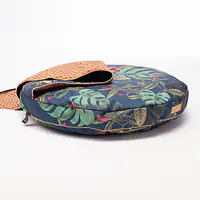 Round cushion with hood "Dogollage" - Master