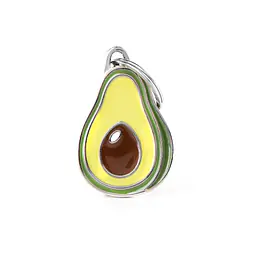 Adresówka dla psa lub kota z grawerem Avocado - Master