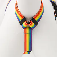 Szelki dla psa lub kota typu guard "Miłość, równość, gryzaki" - Master