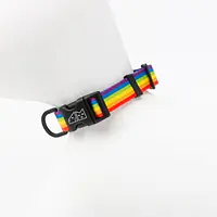 Obroża dla psa lub kota "Miłość, równość, gryzaki" - Master