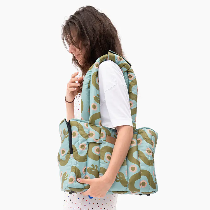Torba soft typu Tote/ Torba transportowa dla małego psa 2w1 - Wzór: Piesss