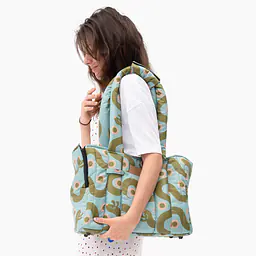 Torba soft typu Tote/ Torba transportowa dla małego psa 2w1 - Wzór: Piesss