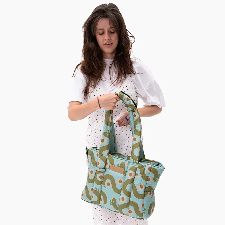 Torba soft typu Tote/ Torba transportowa dla małego psa 2w1 - Wzór: Piesss