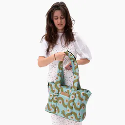 Torba soft typu Tote/ Torba transportowa dla małego psa 2w1 - Wzór: Piesss