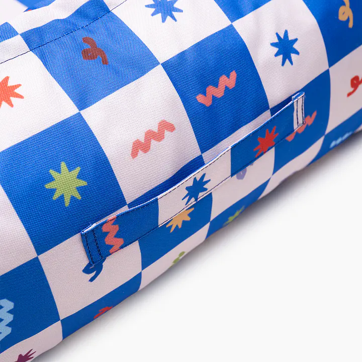 Ortopedic sofa for dogs or cats - pattern: Cho na kwadrat, Size: M